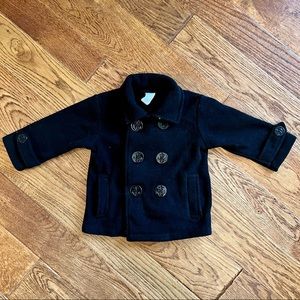 Black 18 month Peacoat